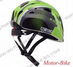 ВЕЛО КАСКА ЧЕРНА-ЗЕЛЕНА ДЕТСКА AWINA MOON HB10-8 NRG 2.0 M-2